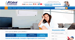 Desktop Screenshot of jrcabral.com.br